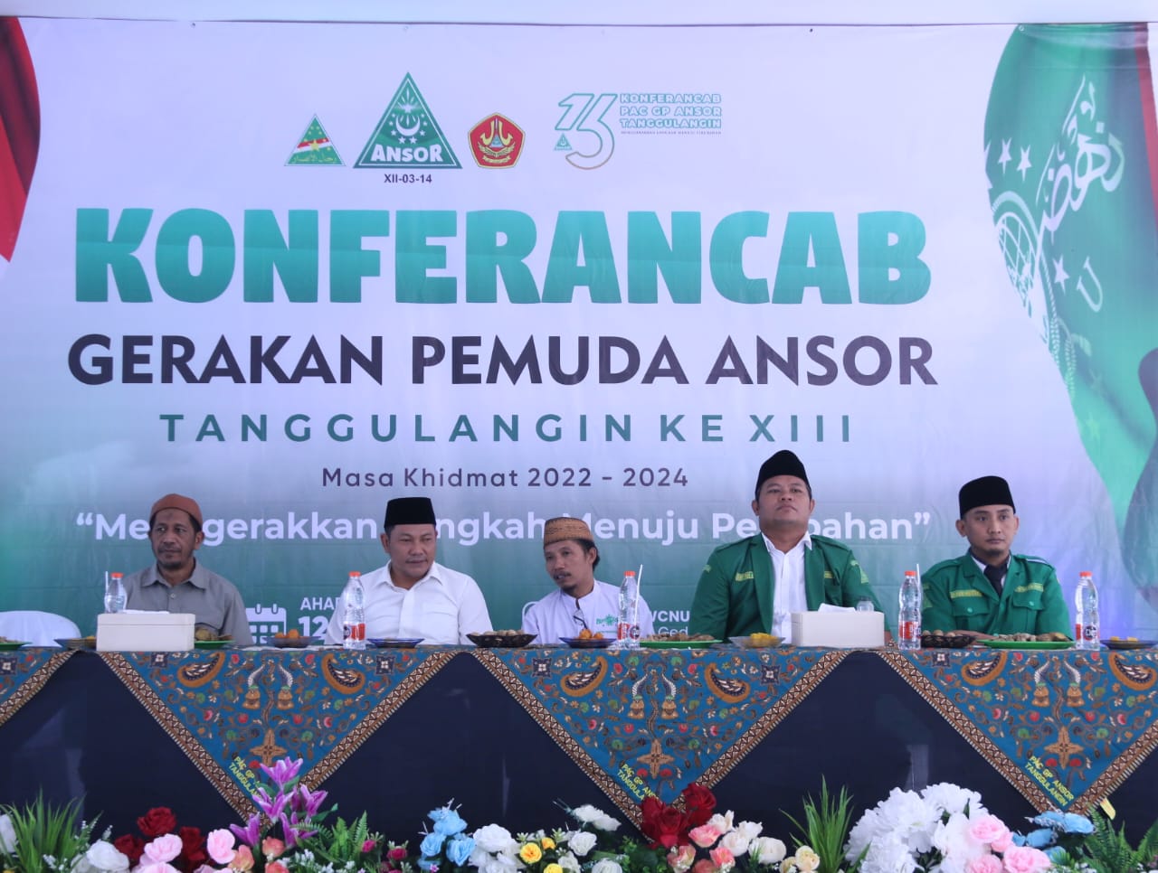 Konfercab GP Ansor Tanggulangin Resmi Di Buka Plt Bupati Sidoarjo