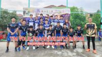 TIM Pagar DKI Masuk 16 Besar di Kejuaraan Bola Voli GOW dan Piala Bergilir Cup Walikota Batam