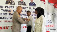 Dipelaksan Ujian Paket B PKBM Kasih Rumbai Koteka Kabupaten Teluk Bintuni Tahun Ajaran 2023-2024.