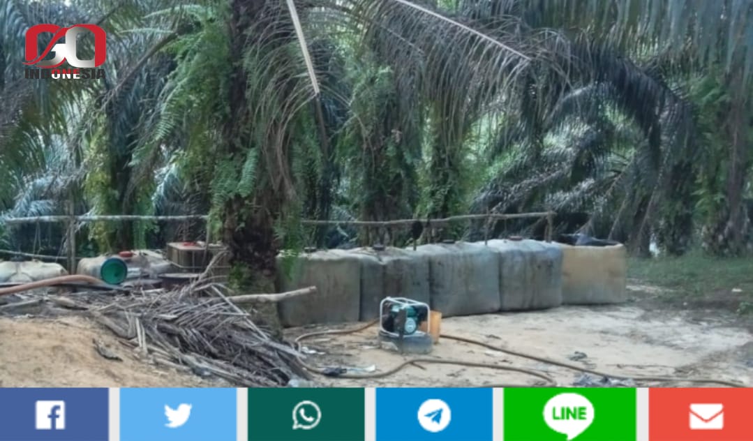Penambangan Minyak Illegal Masih Beraktivitas Hingga Saat Ini Didaerah Dusun Senami