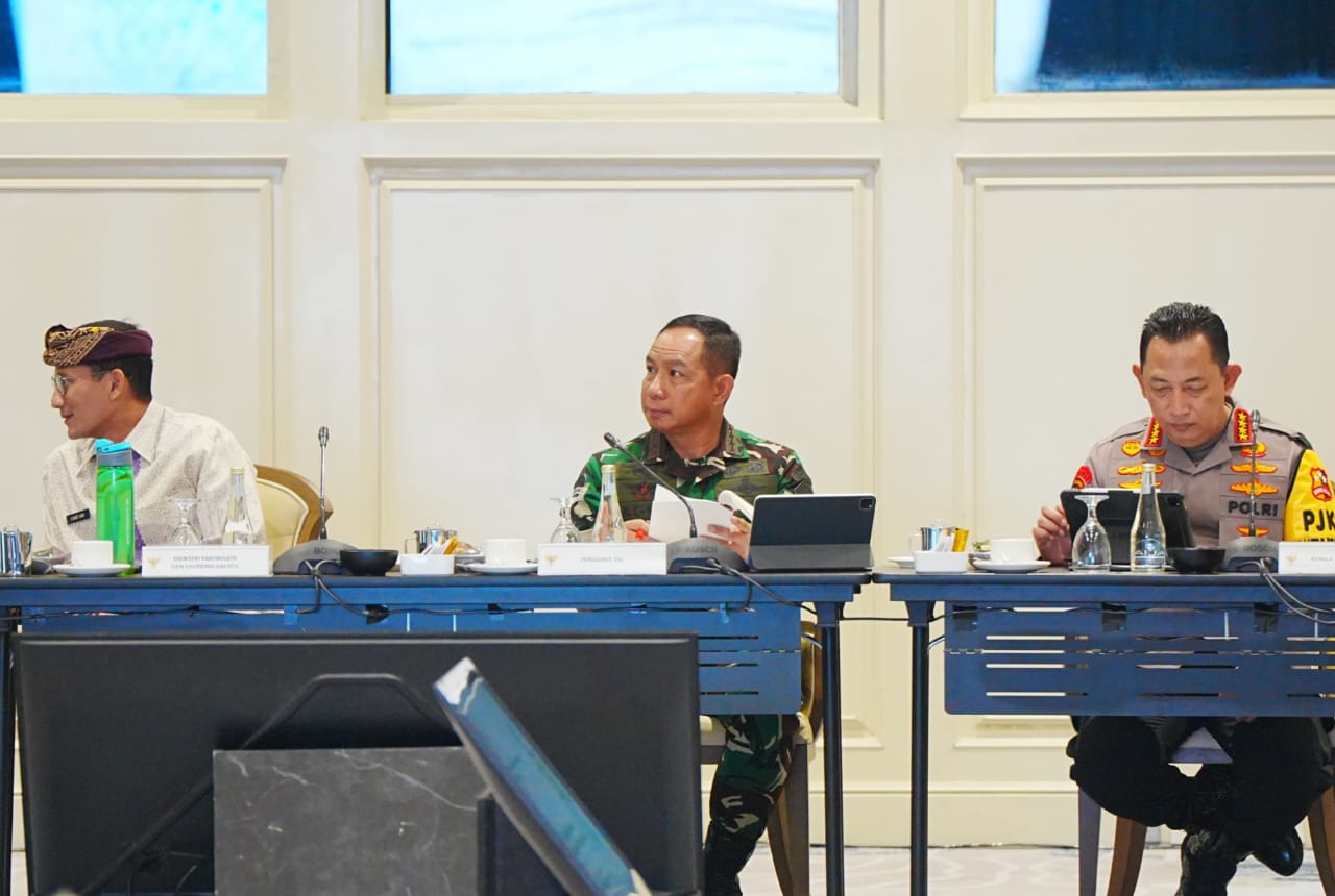  Panglima TNI Hadiri Rakor KTT WWF Di Bali