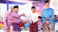 Kompak Dan Bersemangat, Kafilah Kepulauan Meranti Ikuti Pawai Taaruf MTQ Ke-42 Provinsi Riau Di Dumai