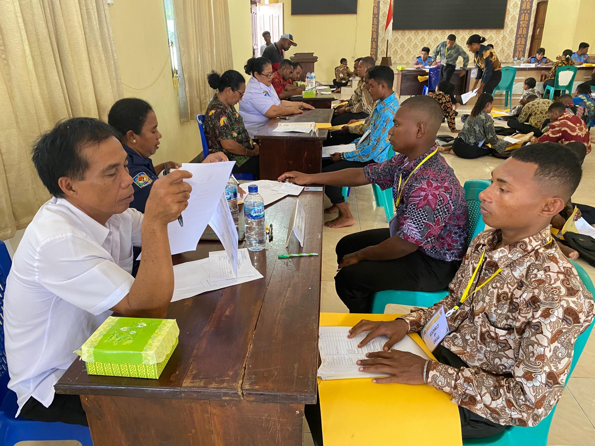 340 Peserta Seleksi Penerimaan Polri TA. 2024 di Polres Teluk Wondama Lulus Rikmin Awal