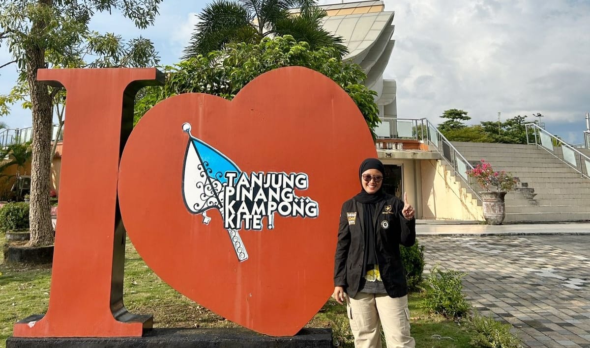 Diana Gustin Nasution SM Apresiasi Menjadikan Pulau Penyengat Sebagai Green Tourisme Village