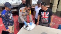 Polres Bangka Barat Amankan Timah Siap Lundup sebanyak 273 Karung.
