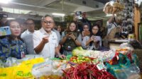 Mendag Tinjau Stok dan Harga Bapok di Pasar Kramat Jati,Jakarta