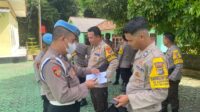 Propam Polres Bangka Barat Melaksanakan Kegiatan Gaktibplin Cegah Perilaku Menyimpang Anggota