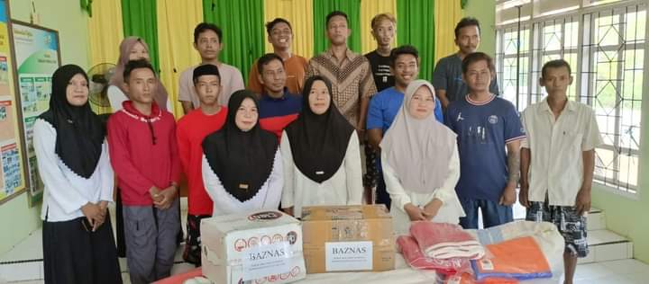 Tindaklanjuti Hasil Rakortas Bersama Wabup BPBD Bantu Korban KM. Yuiee Jaya 02