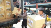 Polres Gresik Salurkan Bantuan Bencana Banjir di Jawa Tengah