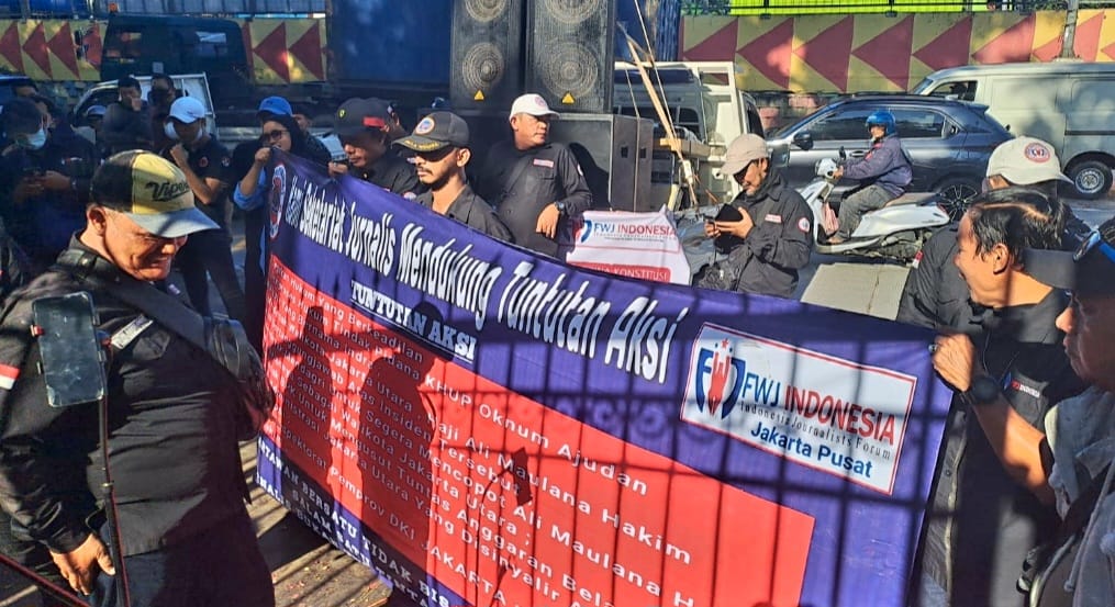 Insiden Persekusi Jurnalis, FWJ Indonesia Desak Walikota Jakut Bertanggung jawab
