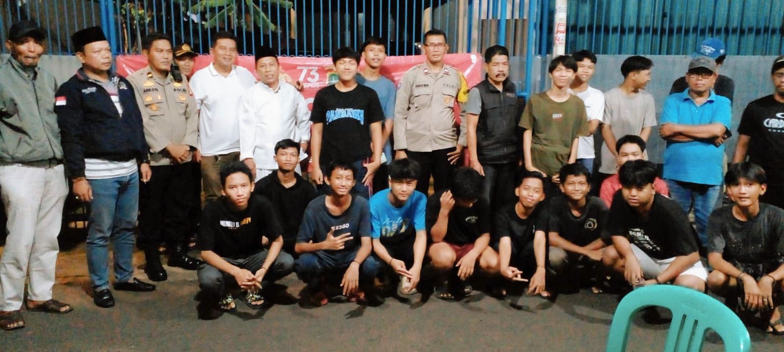 Warga RW 003 Yang Meliputi RT 004, 005 ,007 Kedoya selatan Adakan Program Sosialisasi antisipasi Pencegahan Tawuran dengan Tema Silahturahmi Ramadhan 1445 H