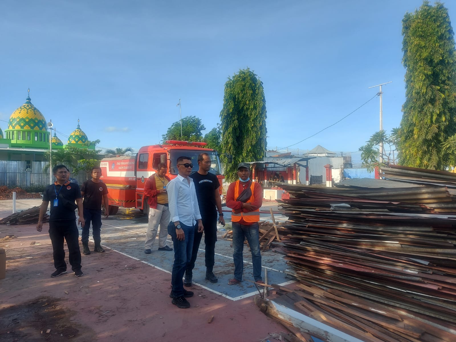 Kalapas Kerobokan ; Blok Yang Terbakar Merupakan Bangunan Kosong Bekas Blok Hunian Yang Sedang Dibongkar