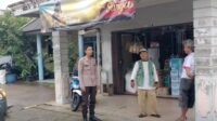 Polsek Muntok Gelar Patroli Rutin R4 Dan Sampaikan Himbauan Kamtibmas Kepada Warga