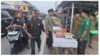 Ansor Banser Meranti Bagikan 2000 Paket Takjil ,Berkah Ramadhan