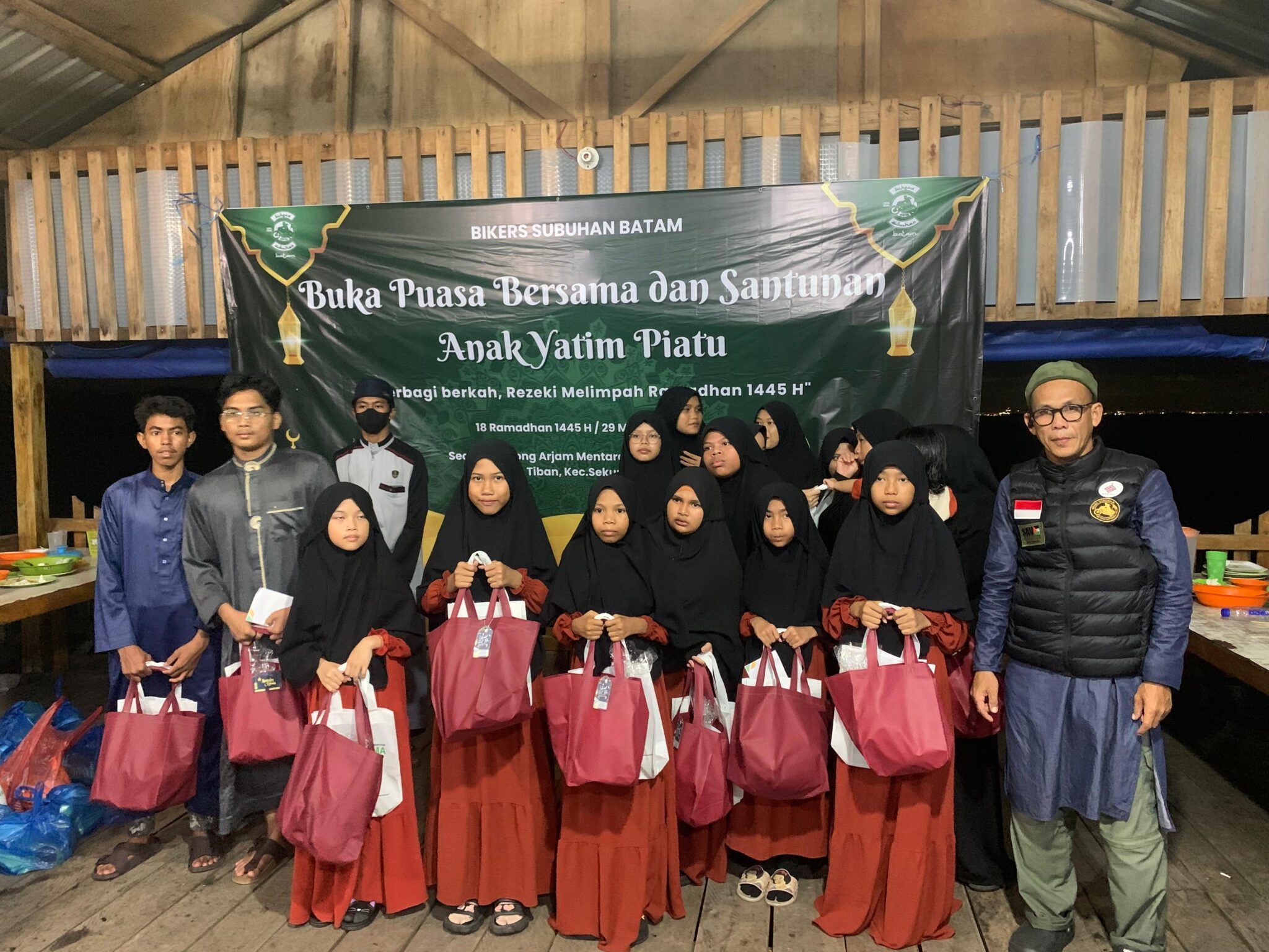 Bikers Subuhan Batam ( BSB) : Raih Berkah Buka Bersama Anak Yatim