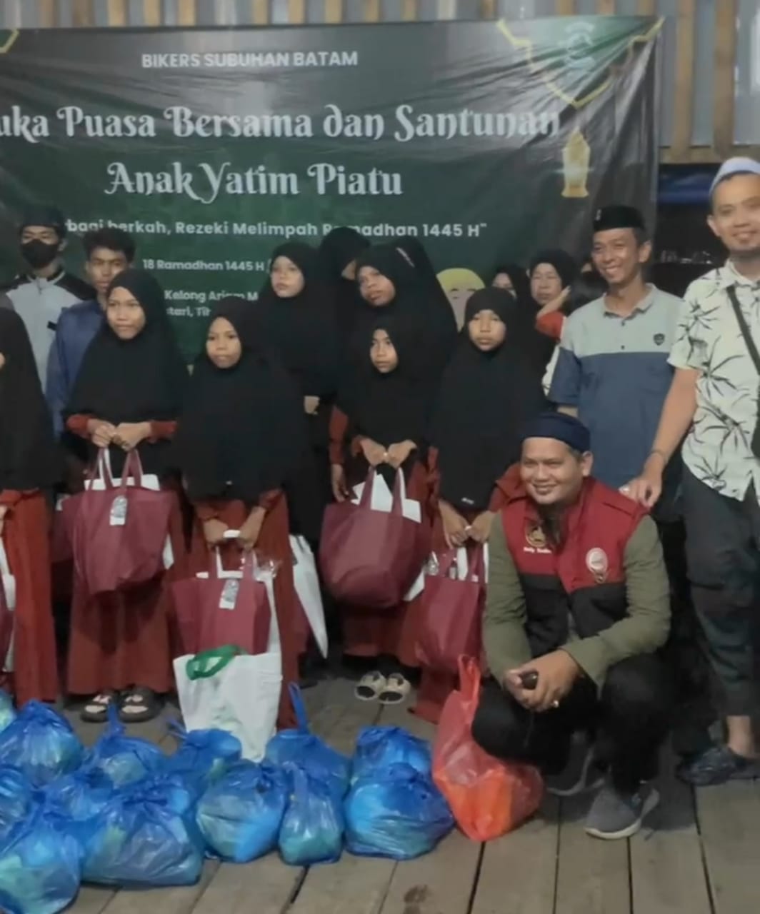 Bikers Subuhan Batam ( BSB) : Raih Berkah Buka Bersama Anak Yatim
