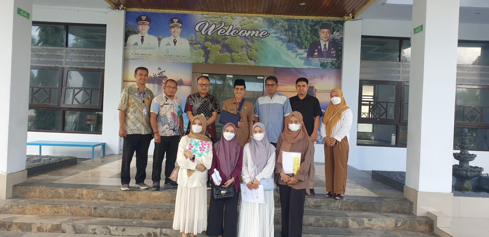 Wabup Saiful Arif, Terima 4 Nakes Program "Nusantara Sehat