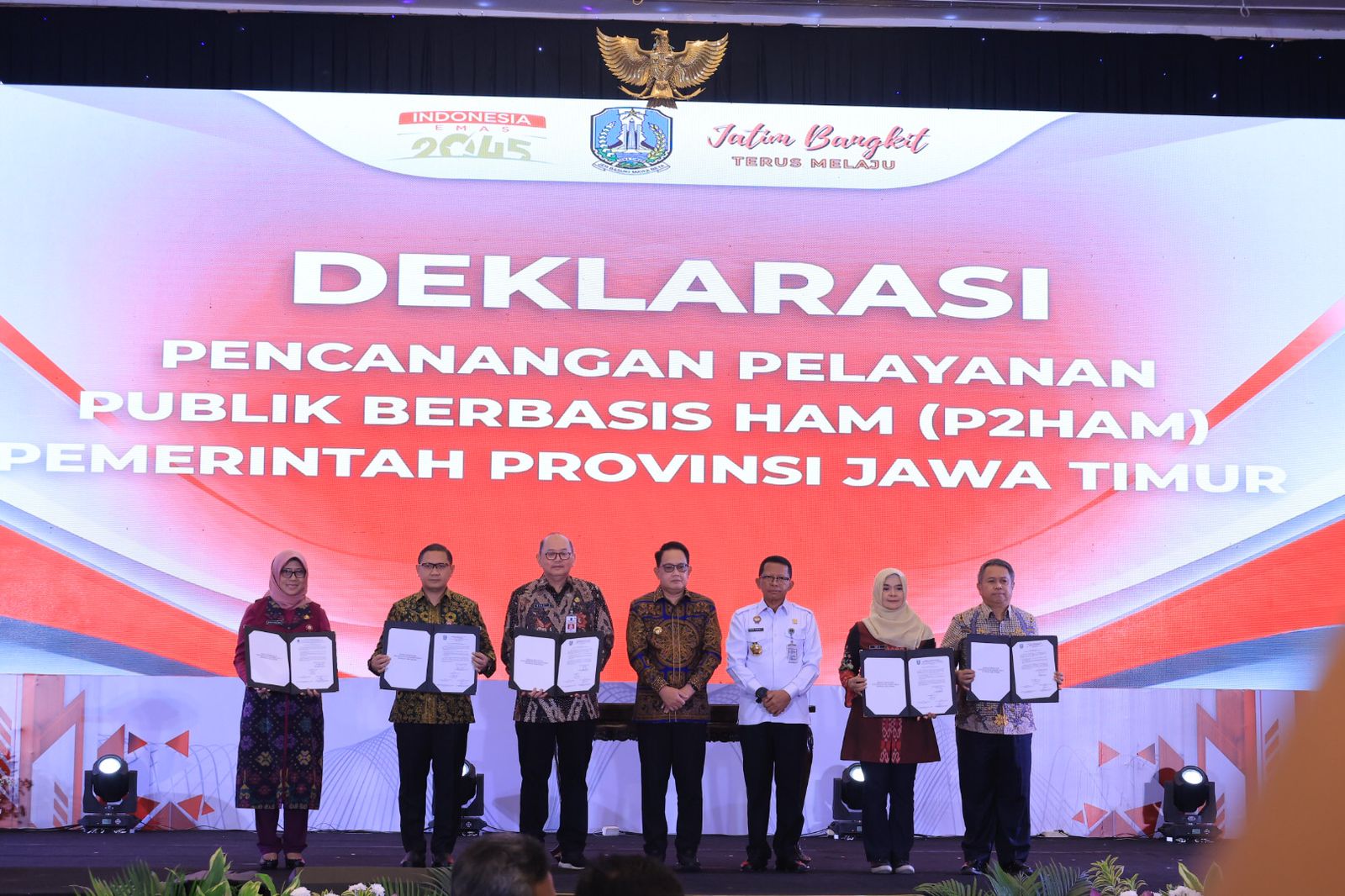 Kakanwil Kemenkumham Apresiasi Pemprov Jatim yang Deklarasikan P2HAM