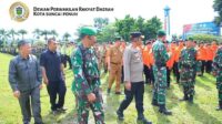 Ketua DPRD Lendra Wijaya Mengikuti Apel Pasukan Pengamanan VVIP Kunjungam Kerja Presiden RI Joko WIdodo