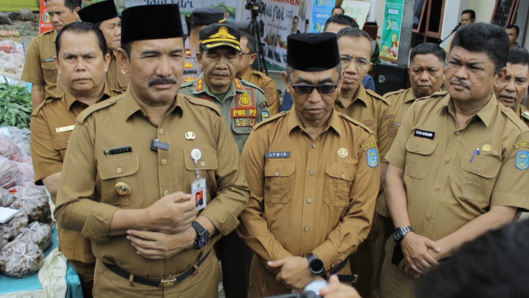 Pemkab Kerinci Mengelar Gerakan Pangan Murah Mendukung Kehadiran Hari Besar Keagamaan Nasional di Kerinci