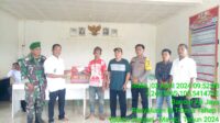 Secara Simbolis Kakam Suminto Menyalurkan BLT DD KE 23 KPM Tahun 2024