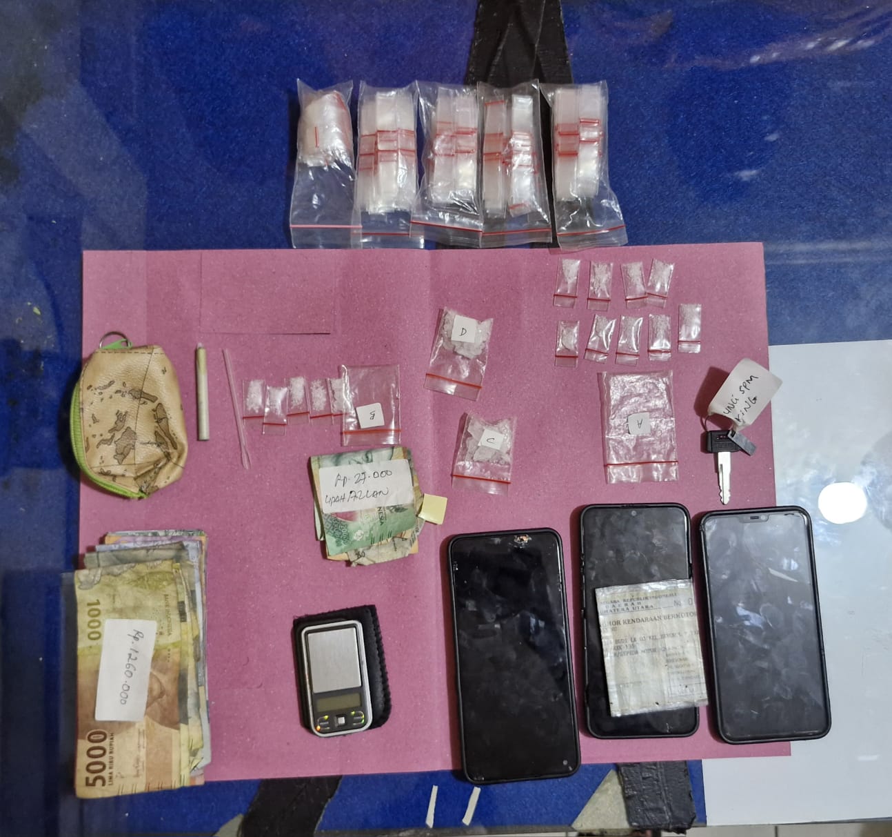 Komitmen Polres Tanjung Balai Berantas Narkoba, Ringkus Dua Bandar Sabu