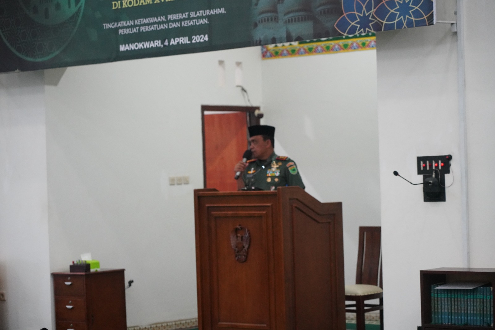 Pangdam Kasuari : Momen Peringatan Nuzulul Quran dan Buka Puasa Bersama Menjadi Peluang Kuatkan Ukhuwah