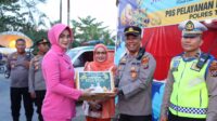 Kapolres Tanjung Balai Cek Pos Pam, Posyan dan Pos Terpadu, Ingatkan Personil Berikan Rasa Aman Bagi Masyarakat