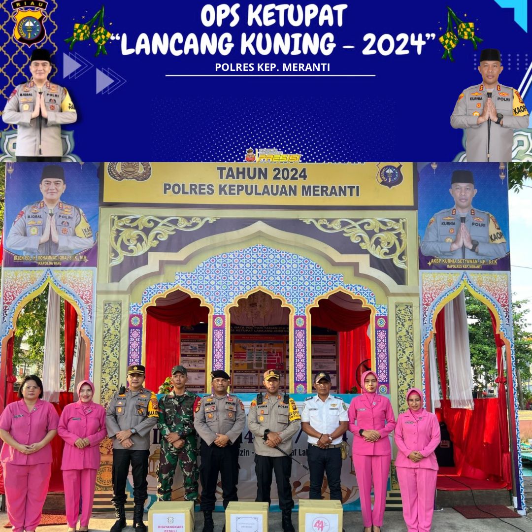Kapolres Kepulauan Meranti Bersama Bhayangkari Peduli, Kunjungi Pos Pam dan Berbagi Bingkisan Tali Asih