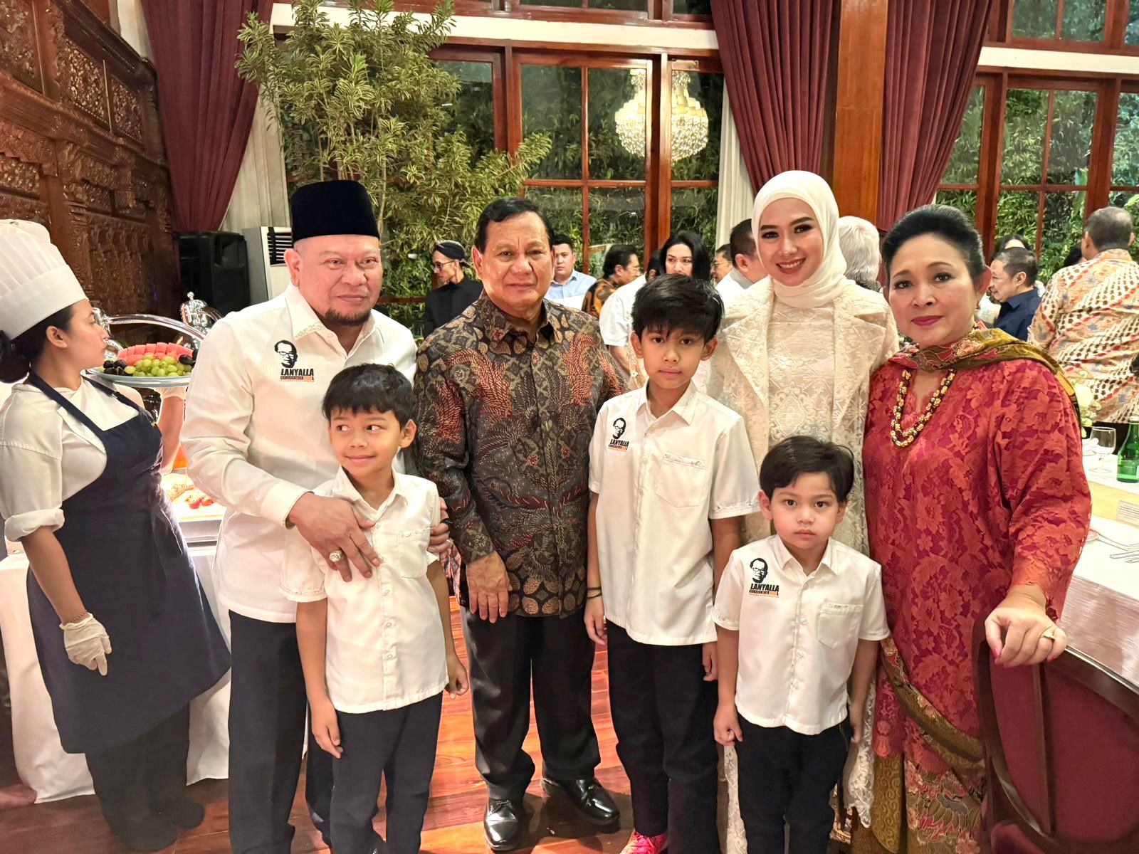 Datangi Open House Prabowo, LaNyalla: Silaturahmi dan Nostalgia Saat di Gerindra, Disambut Langsung Prabowo Subianto