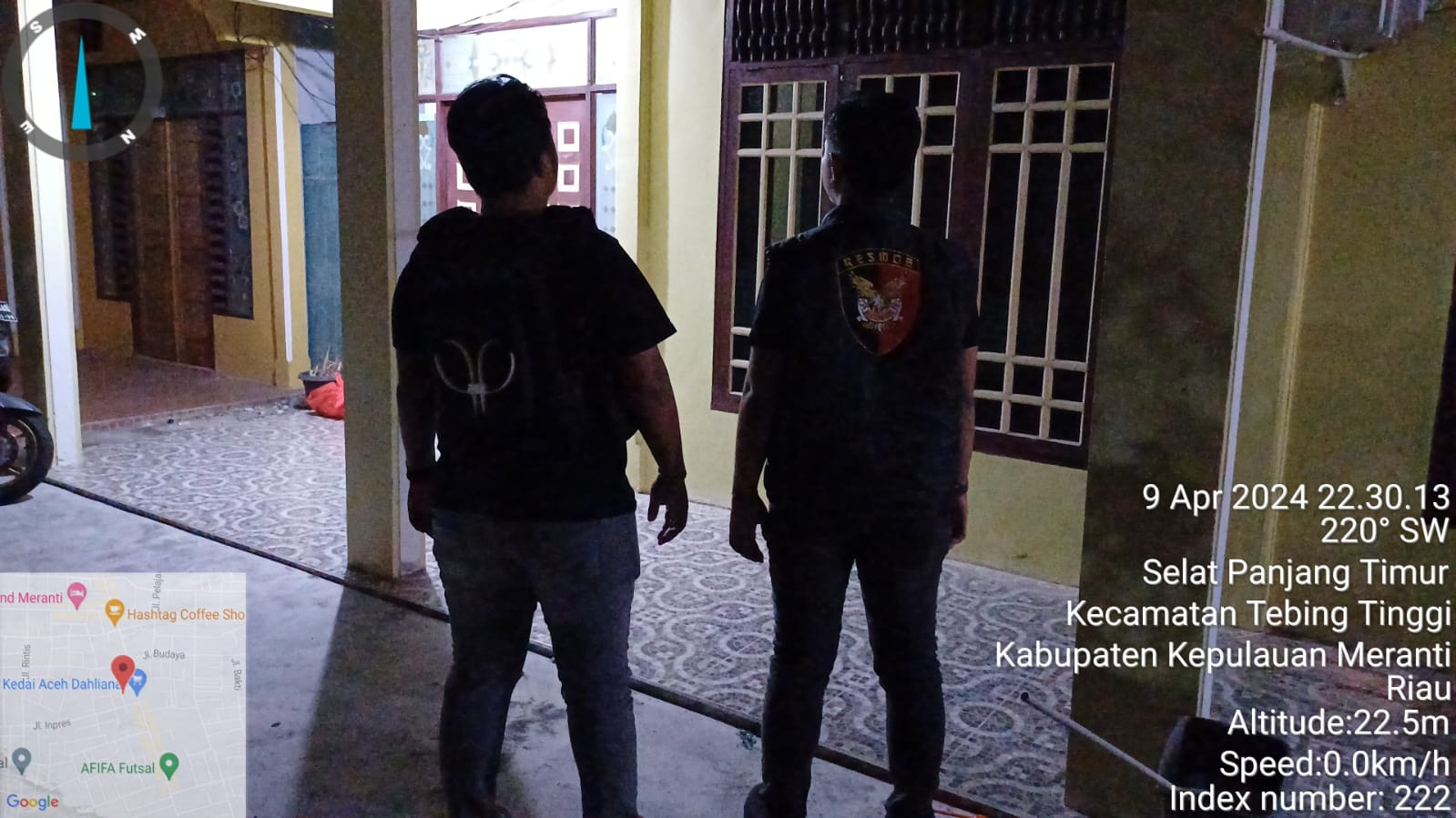 Satgas Gakum dan Satgas Prepentip Laksanakan Patroli Rumah Kosong yg di Tinggal Mudik