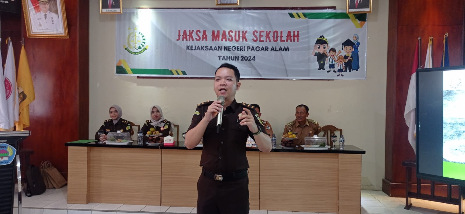 Pesan Penting Dari Kejaksaan Negeri Pagar Alam ; Berikan Materi Kepada Para Siswa Sekolah Menengah,