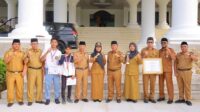 Walikota H Waris Tholib Melak melaksanakan Apel Pagi Gabungan Perdana Awal Tahun 2024 Di Kota Tanjungbalai.