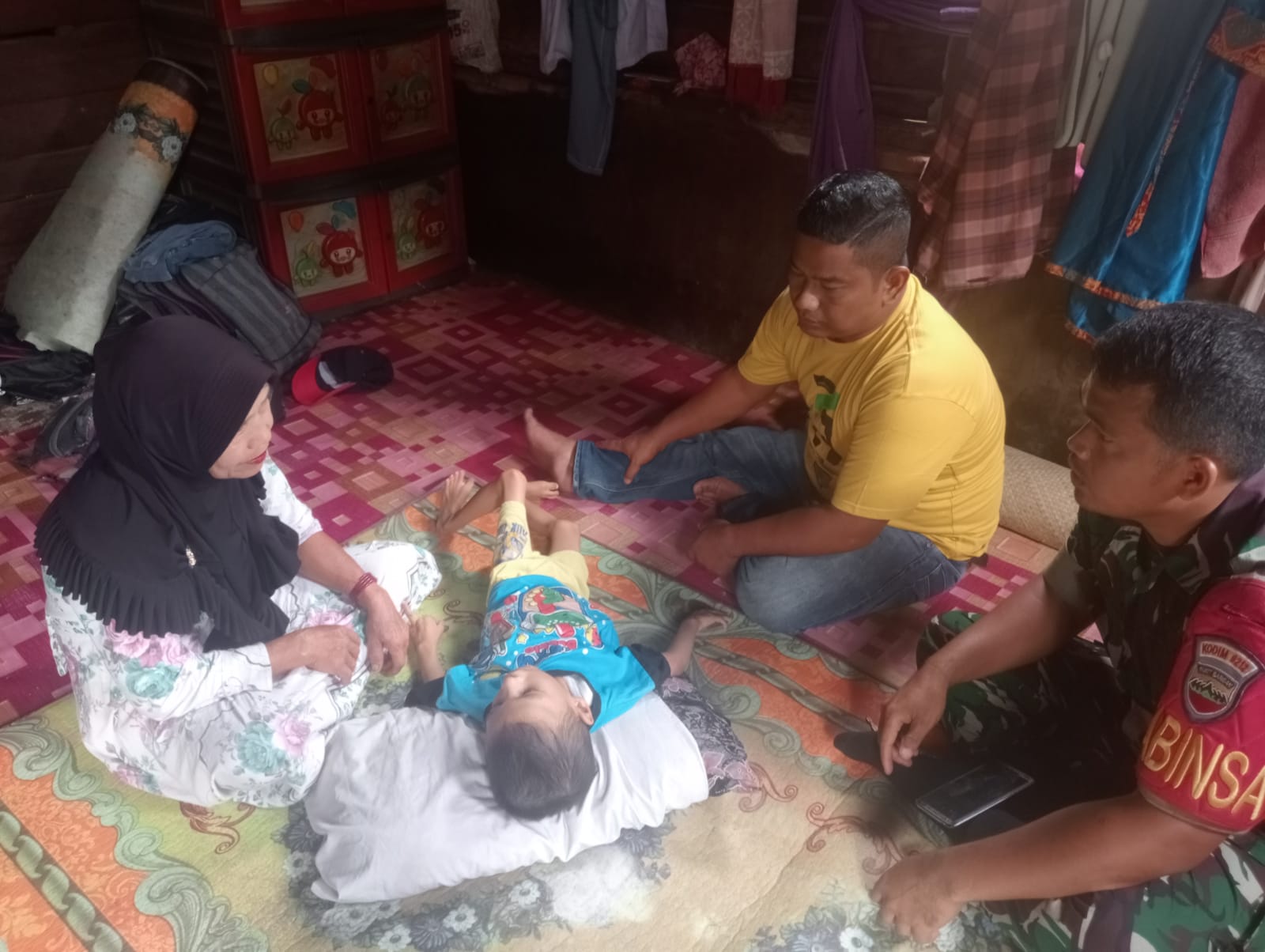 Balita Warga Simangambat Penderita Lumpuh Layu Selama 5 Tahun Butuh Dermawan