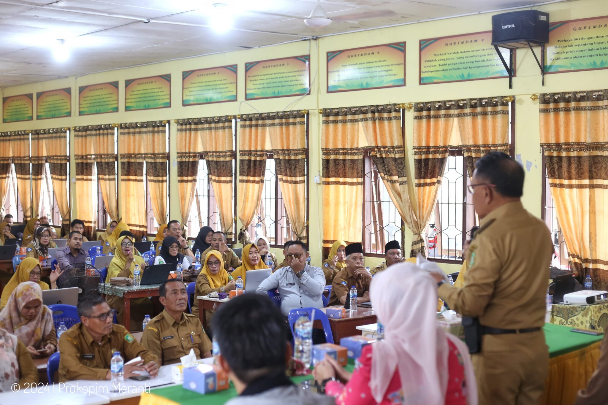 H Asmar Plt Bupati Meranti  Minta Kepala Sekolah dan Guru Optimalkan Pengelolaan Kinerja 