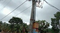 Membuat Masyarakat Cemas dan Resah Akibat Kabel Listrik yang Melintang Jalan Raya
