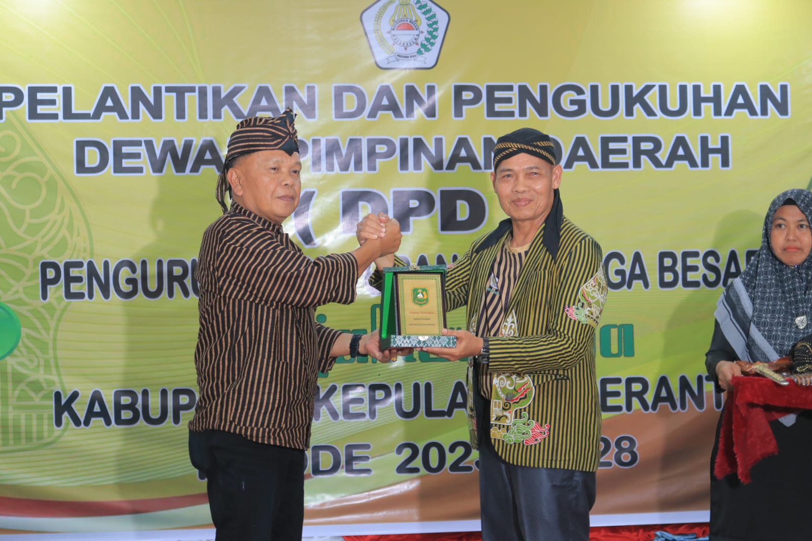 Hadiri Pelantikan Pujakesuma Meranti, Plt Bupati Asmar : "Mari Bersama Kita Jaga Negeri Ini"