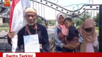 Anang Setiawan Beserta Keluarga Jalan Kaki dari Kabupaten Tebo Menuju Istana Negara Untuk Mencari Keadilan