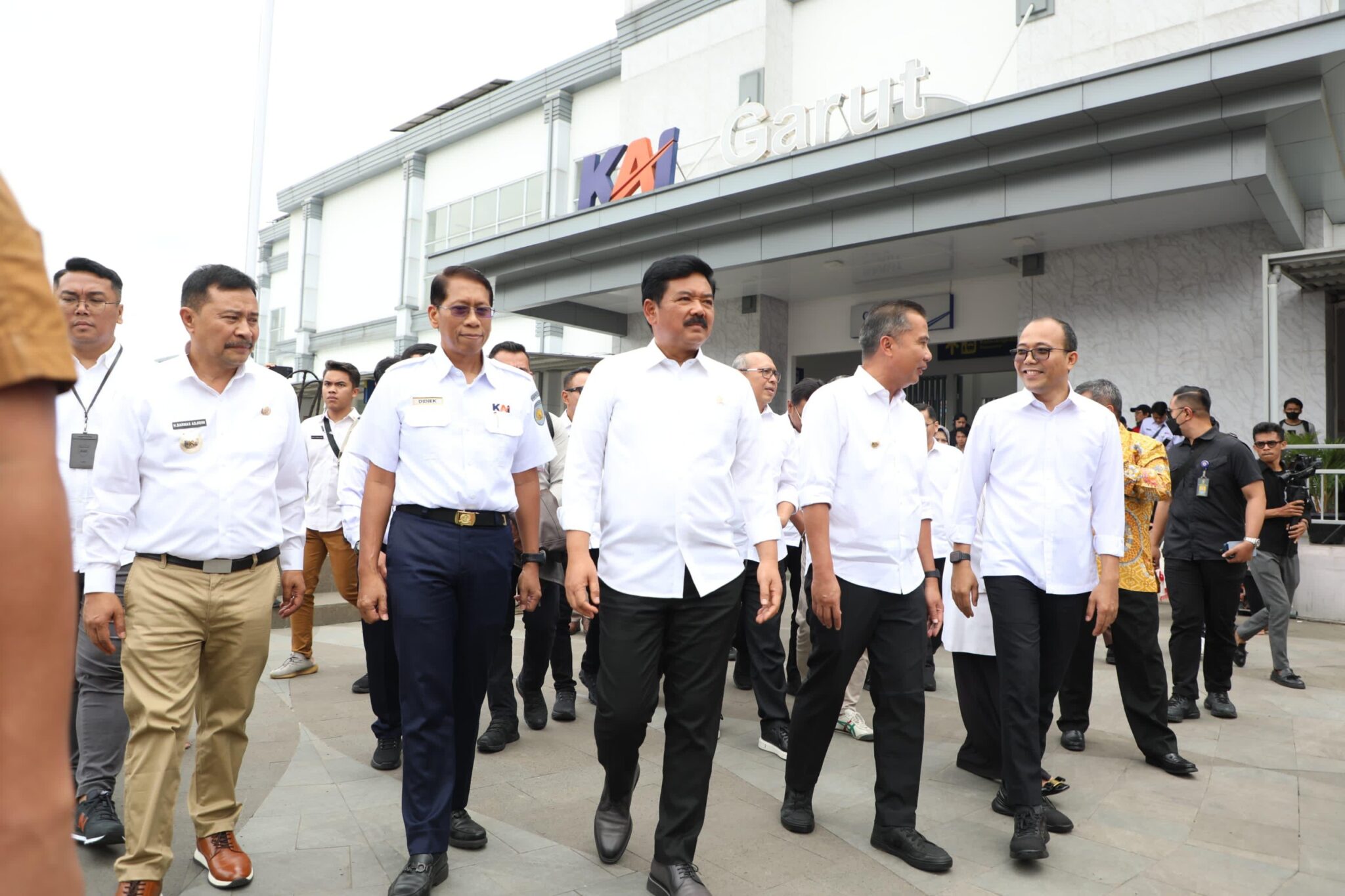 Kunker Mentri ATR/Kepala BPN, Mengikuti  Giat Joy Ride Bersama PT KAI