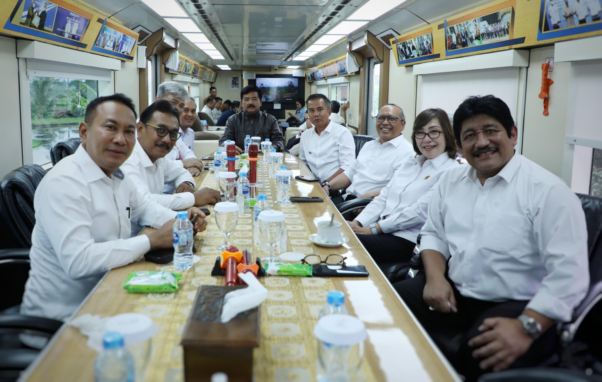 Kunker Mentri ATR/Kepala BPN, Mengikuti  Giat Joy Ride Bersama PT KAI