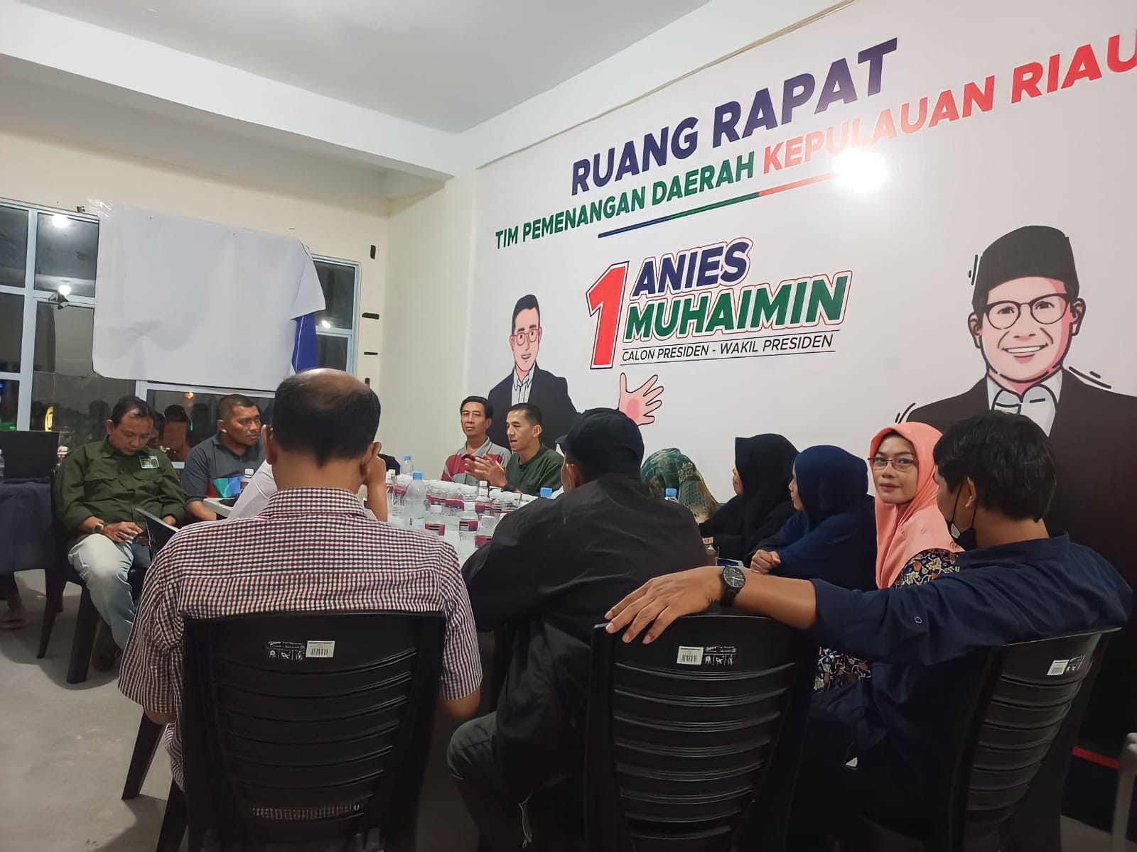 TPD Amin Provinsi Kepri Gelar Rakor Persiapan Saksi Saksi Capres 01 Pada Pemilu 2024