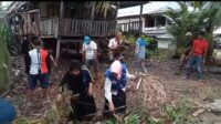 Ciptakan Kawasan Permukiman Bersih dan Sehat, Kerja Bakti Massal Digelar Gabungan OPD di Rumah Bau Sunting