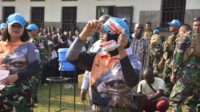 Beri Perlindungan,Cegah Kekerasan Terhadap Wanita Dan Anak Afrika, Female Peacekeepers Indo RDB Laksanakan Night Vehicle Patrol