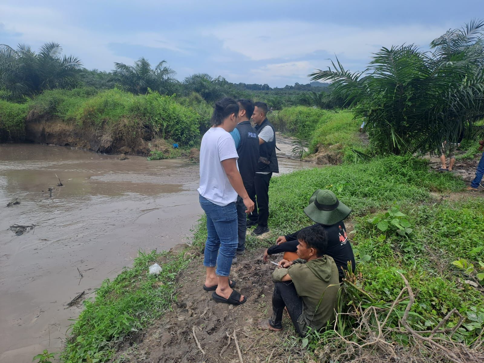 Polres Bangka Barat Tetapkan 2 Tersangka Pelaku Penambangan Ilegal di Perkebunan Kelapa Sawit GSBL