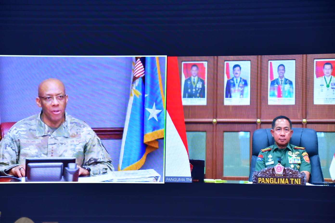 Pucuk Pimpinan Jenderal Bintang Empat Tertinggi Militer AS Telpon Panglima TNI, Ada Apa?