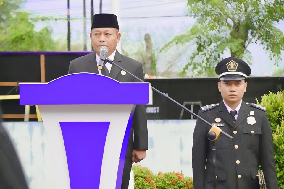 Pemerintah Kota Tanjungbalai H Waris Tholib Menghadiri Upacara  Hari Bhakti Imigrasi Ke - 74.