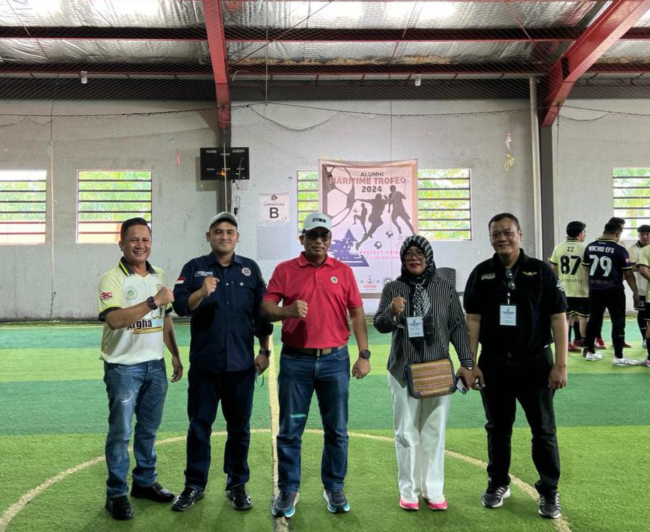 Turnamen Futsal Alumni Maritime Trofeo 2024, IKANI Cabang Batam runner up!