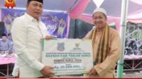 Wabup H. Hairan, SH Menghadiri Isra Mikraj di Pondok Pesantren Nurul Huda Didesa Mandala Jaya