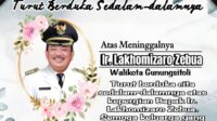 Keluarga Besar Go Indonesia.id Berduka : Telah Meninggal Dunia Walikota Gunungsitoli Ir.Lakhomizaro Zebua
