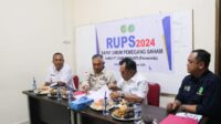 Plt Bupati Asmar Pimpin RUPS BUMD PT Bumi Meranti